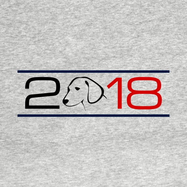 Dog Short New 2018 Canine Year - Adult Youth Design by regul8r